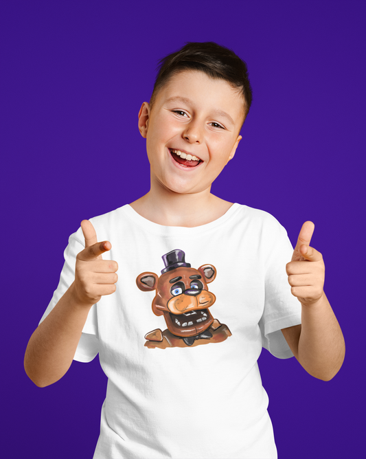 Five Nights at Freddy's Freddy Fazbear kids t-shirt