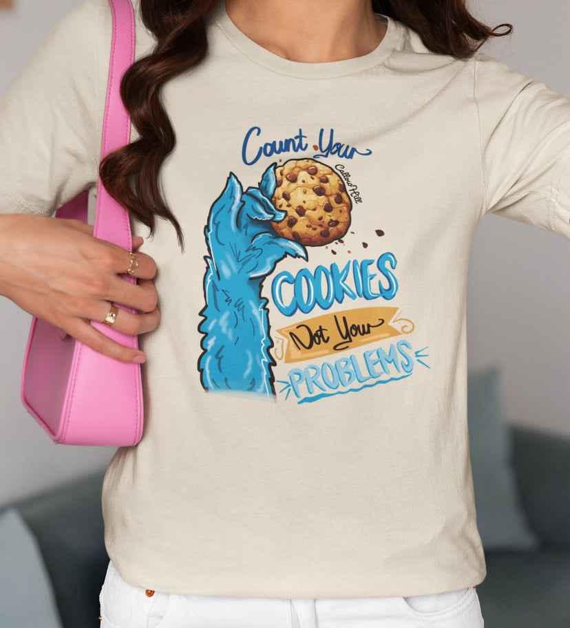 Cookie Monster Count Your Cookies t-shirt