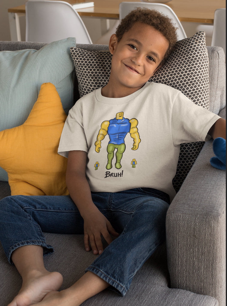 Kids Roblox Bruh T-shirt