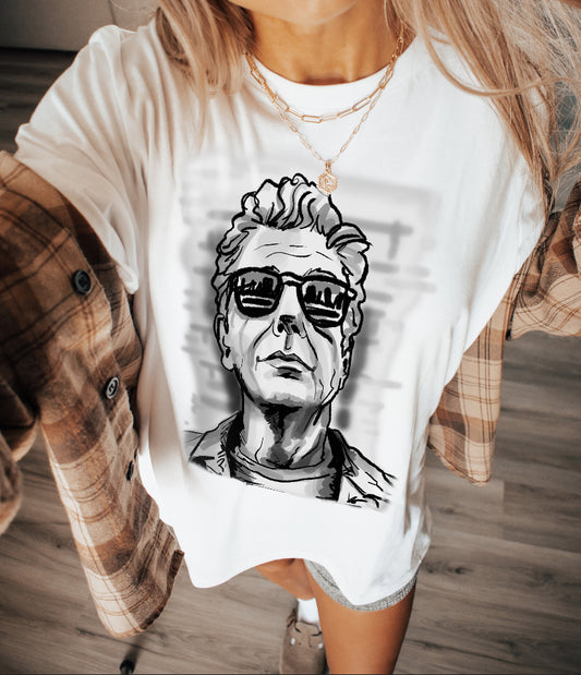 Anthony Bourdain t-shirt