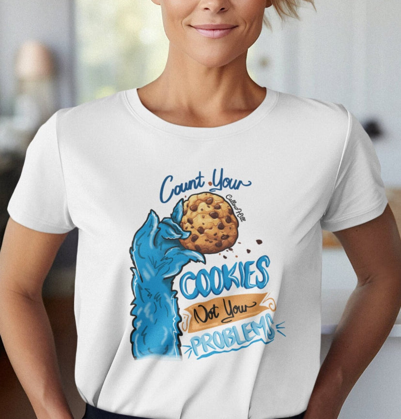 Cookie Monster Count Your Cookies t-shirt