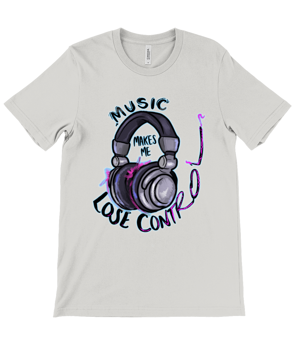 Music Makes Me Lose Control T-shirt