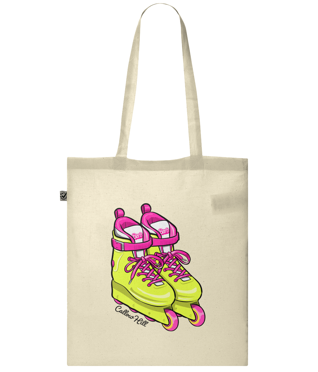 Barbie Rollerblades Tote Bag